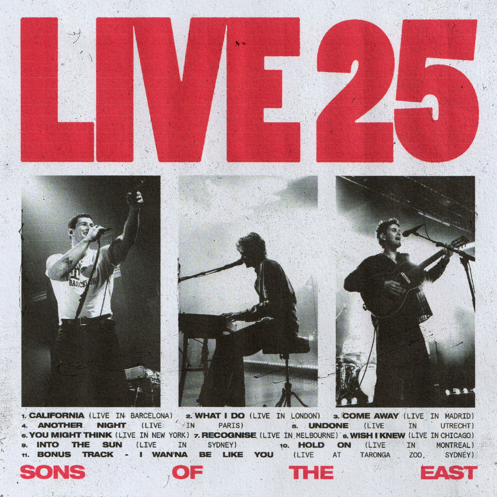 Sons Of The East - LIVE 25 Vinyl (Pre-order)