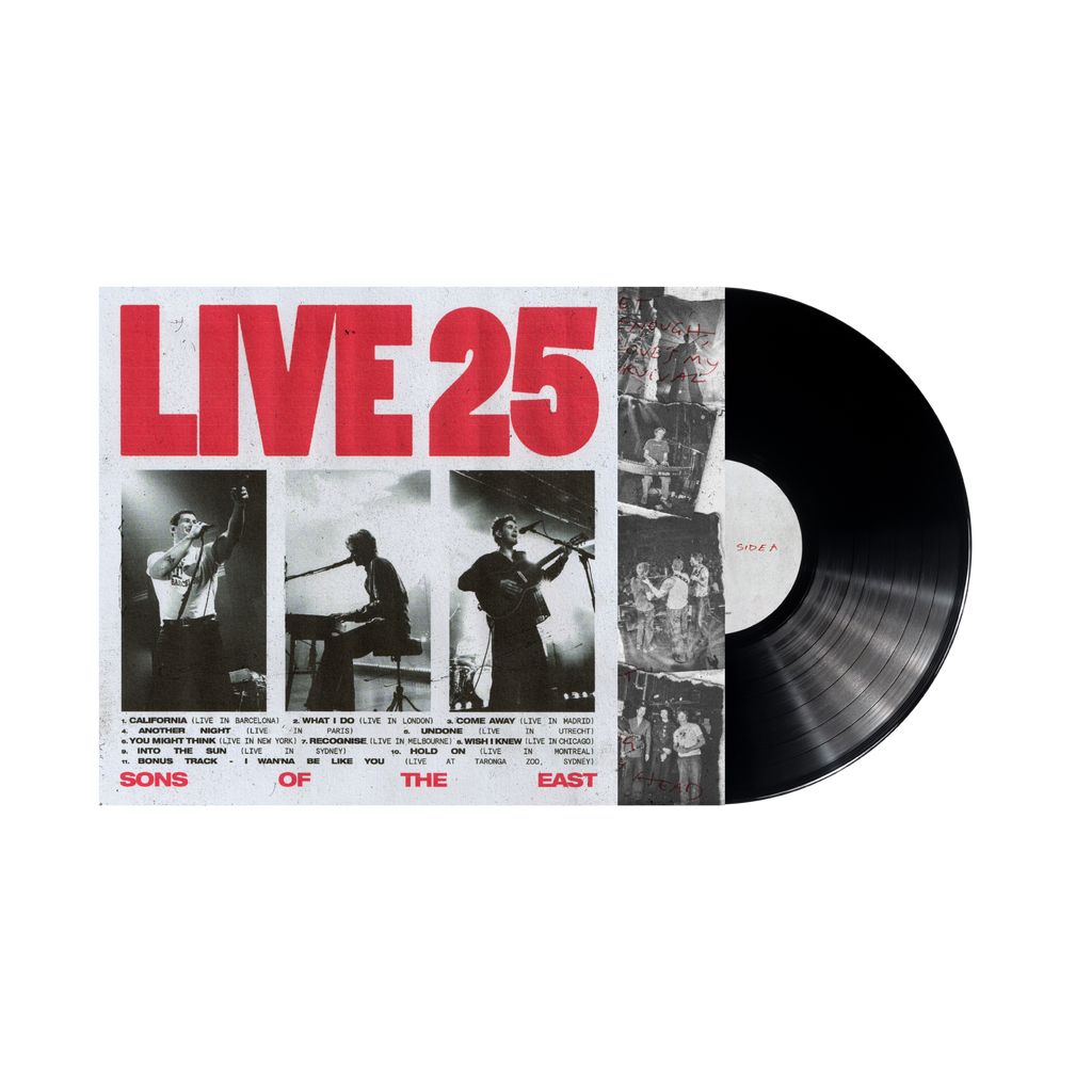 Sons Of The East - LIVE 25 Vinyl (Pre-order)