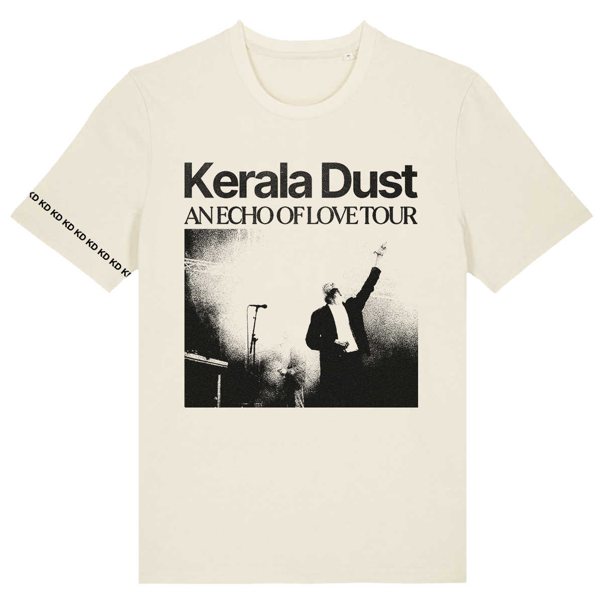 Kerala Dust - Kerala Dust "An Echo Of Love" Tour T-Shirt - Cream