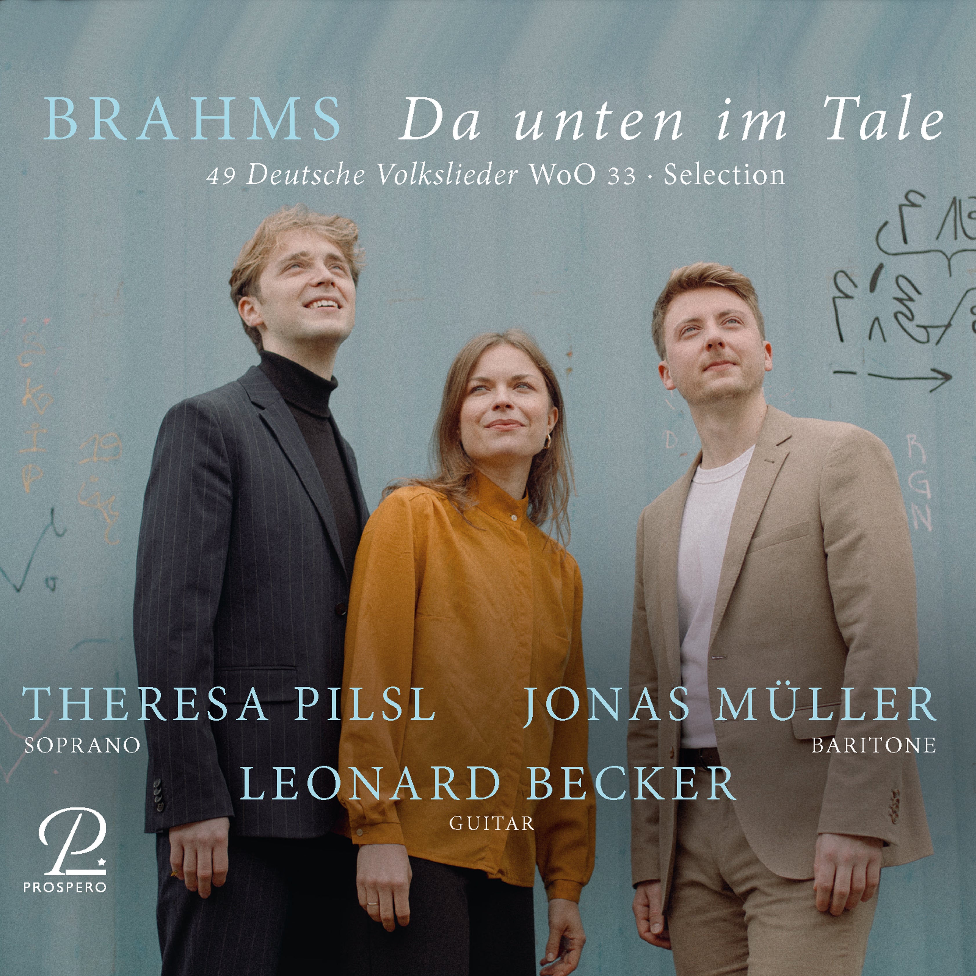 Leonard Becker / Theresa Pilsl / Jonas Müller - Brahms: Da unten im Tale, 49 Deutsche Volkslieder, WoO 33 (Selection) CD
