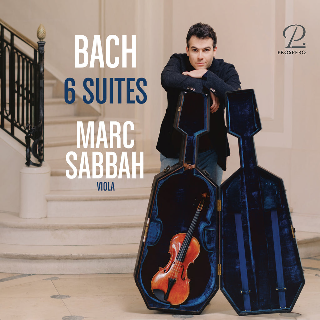 Marc Sabbah - Bach: Suites 1 - 6, played on the viola CD [PRE-ORDER]