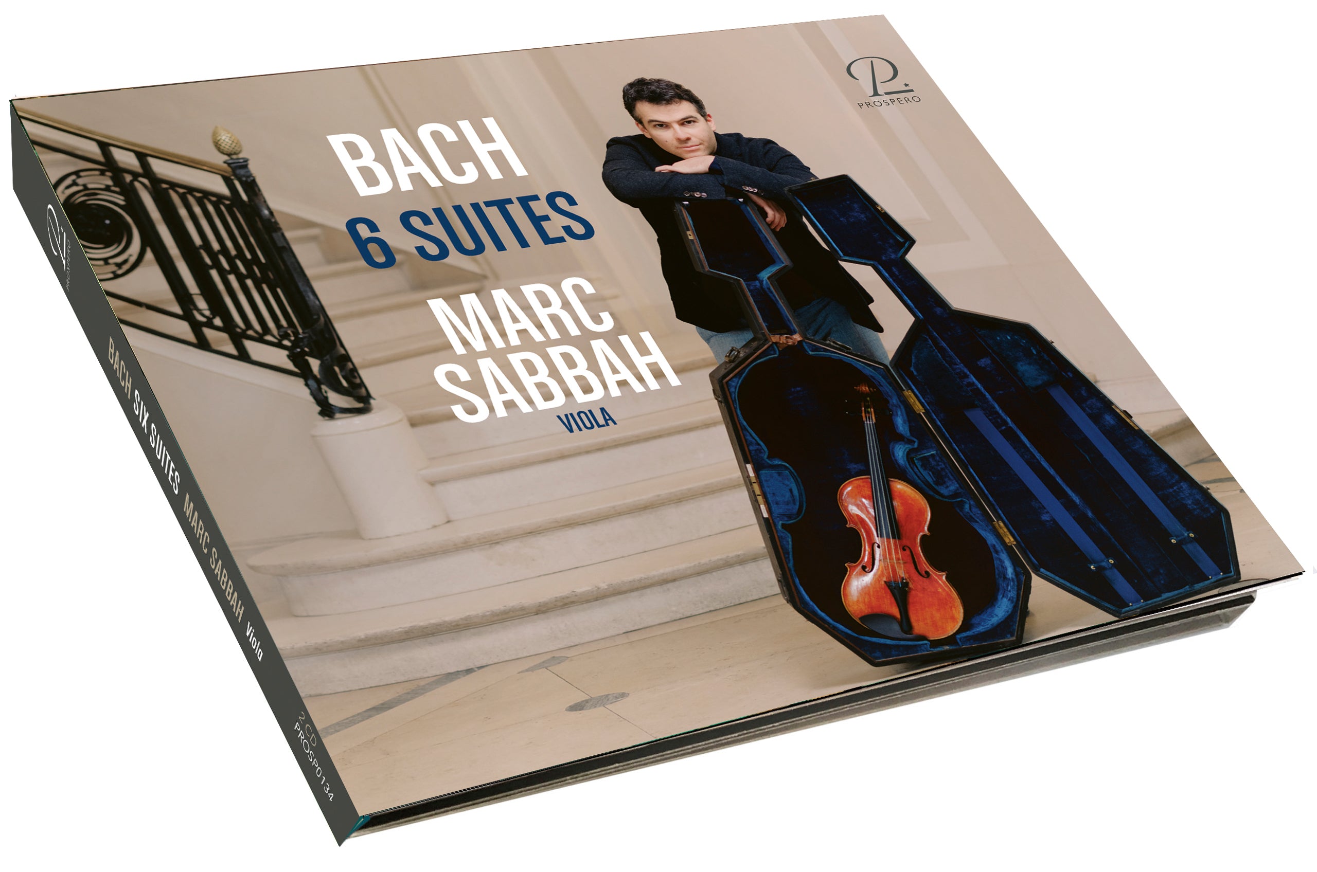 Marc Sabbah - Bach: Suites 1 - 6, played on the viola CD [PRE-ORDER]