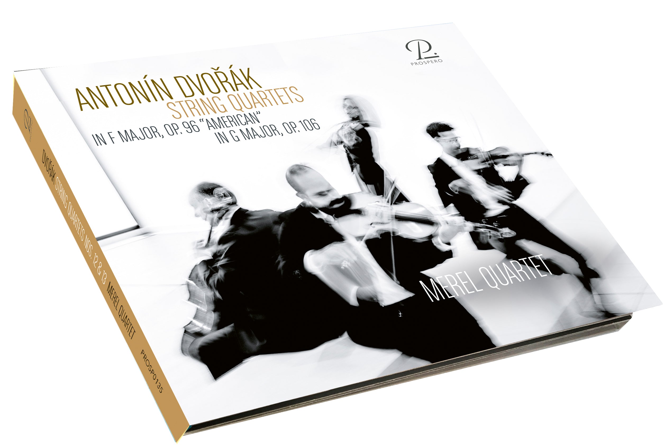 Merel Quartet - Seelenfrieden - Dvorak: String Quartets No. 12 in F-Major ("American") & No. 13 in G-Major CD
