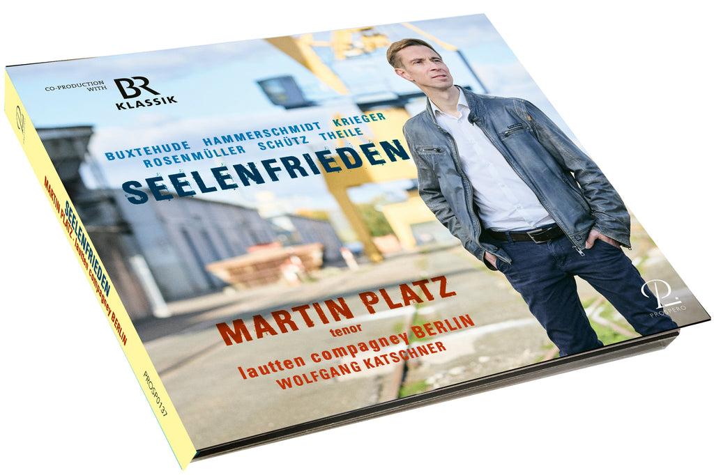 Martin Platz, Lautten Compagney, Wolfgang Katschner - Seelenfrieden - Baroque vocal music by Buxtehude, Krieger, etc. CD