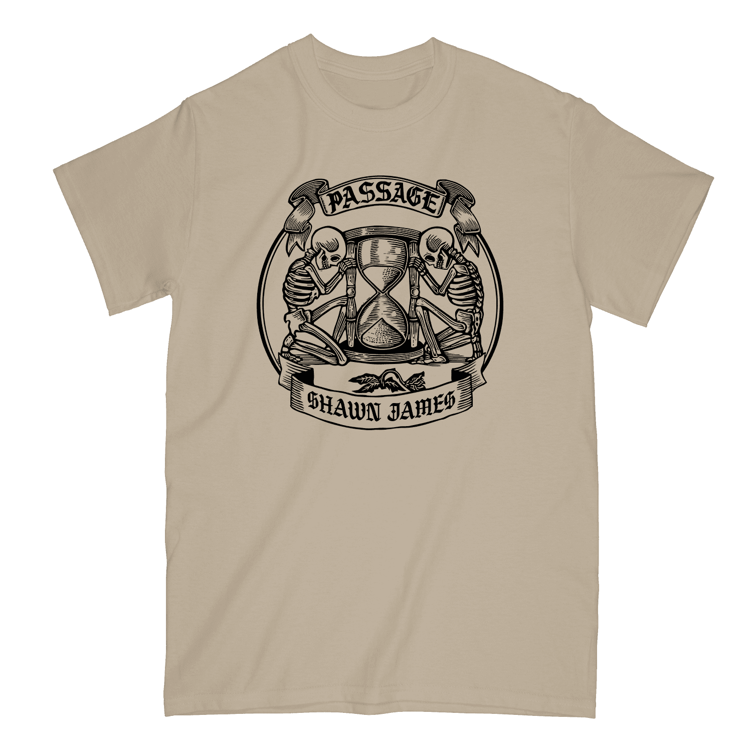 Shawn James - Passage T-shirt - Beige
