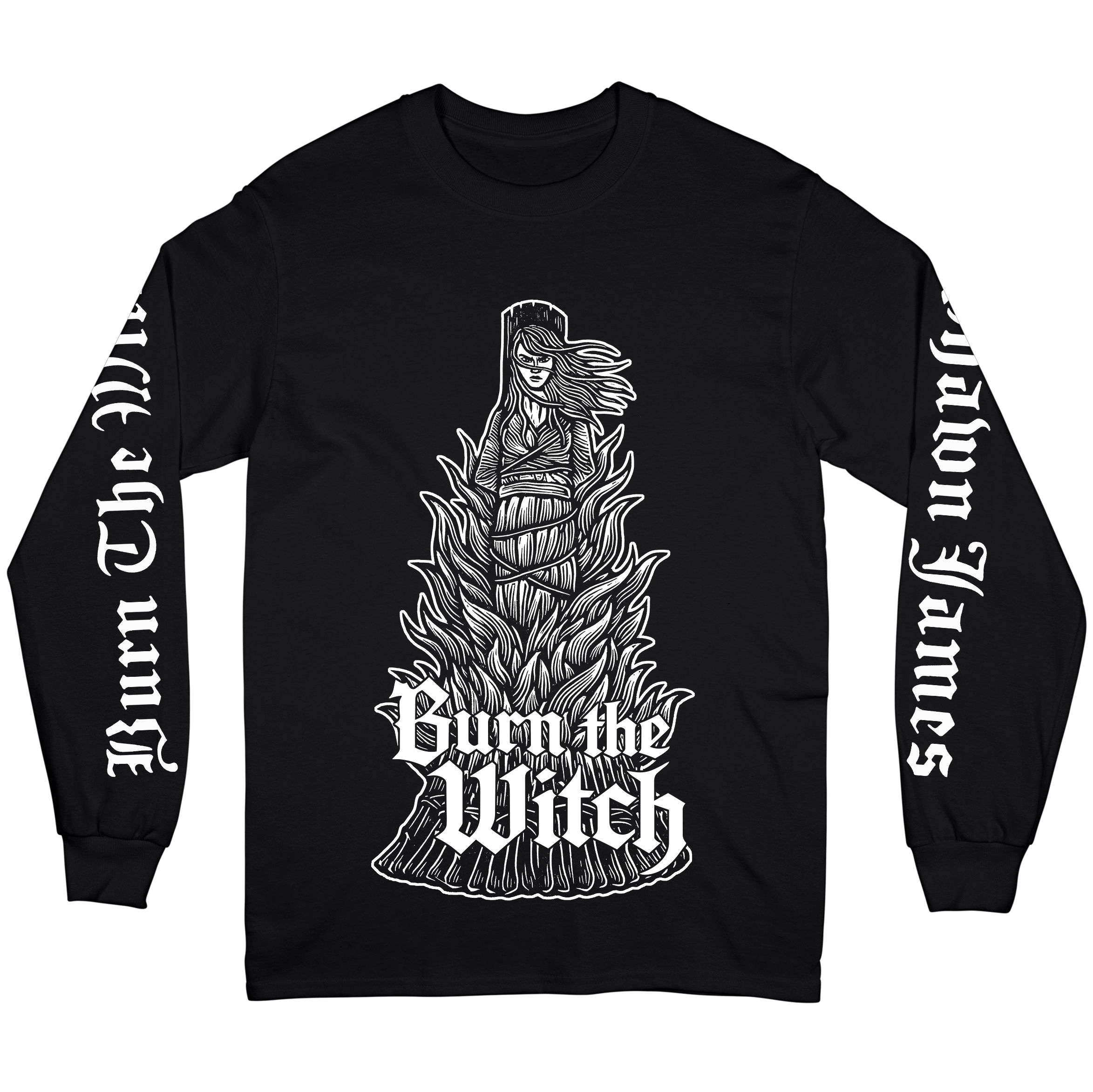 Shawn James - Burn the Witch Longsleeve shirt
