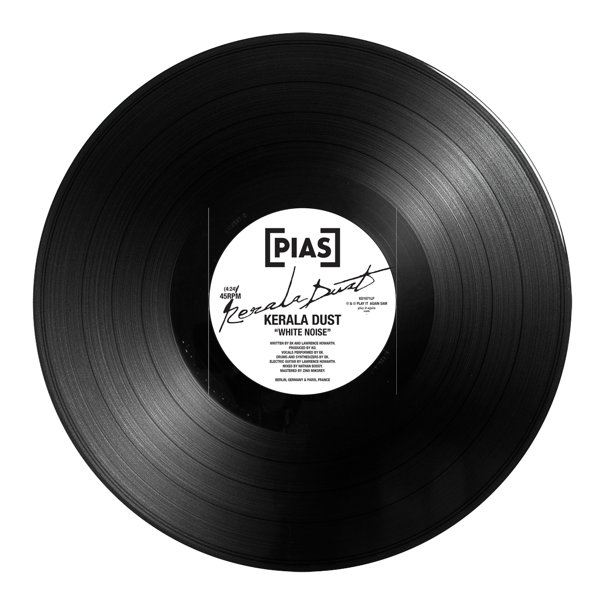 Kerala Dust – FEVER / WHITE NOISE Limited Edition 12″ LP [PRE-ORDER]