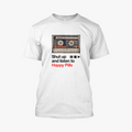 Happy Pills - Shut Up & Listen To Happy Pills T-Shirt (White)