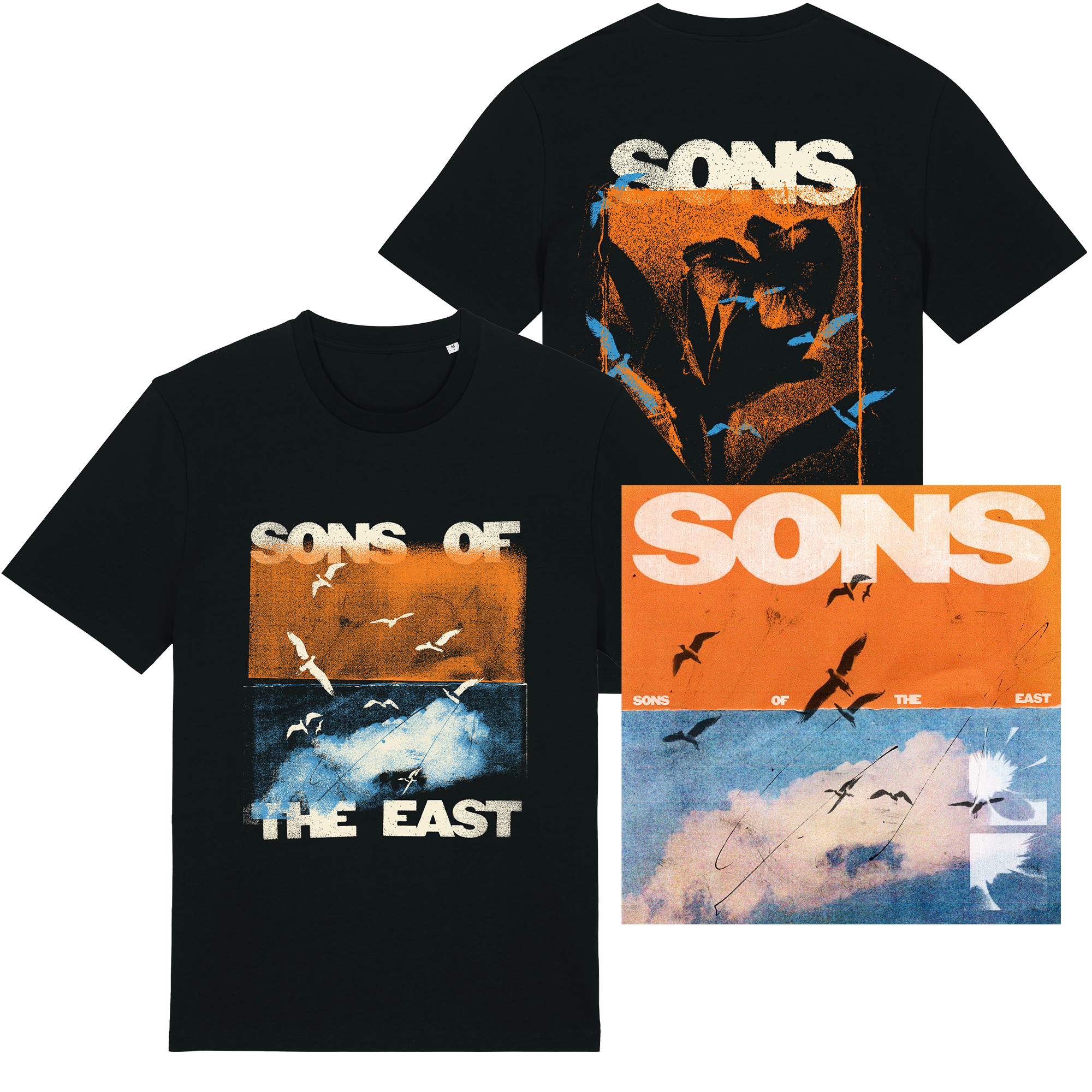 Sons of the East - SONS Black T-Shirt BUNDLE